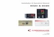 6020 & 8020 - Chromalox, Inc. · 6020 & 8020. ii Products covered in this issue of the manual: 6020 & 8020 Temperature & Process Controllers. This manual supplements the Quick Start