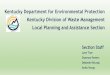 Kentucky Department for Environmental Protection …...Kentucky Department for Environmental Protection Kentucky Division of Waste Management Local Planning and Assistance Section