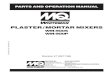 Wm 900 S,P (Rev 7) - Multiquip Inc...WHITEMAN WM-900S, 900P — PARTS & OPERATION MANUAL — REV. #7 (03/17/06) — PAGE 7 WARRANTY There are no warranties, express or implied, made