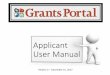 Applicant User Manual - California Portal... · 17/01/2012  · Applicant Receives Access Email From: support@pagrants.fema.gov [mailto:support@pagrants.fema.gov]