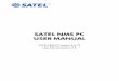 SATEL NMS PC USER MANUAL · 2017-10-05 · SATEL NMS PC Version 2.0.18 User Manual Version 2.5 5 1 INTRODUCTION SATEL NMS PC is a software package designed by SATEL Oy to assist in