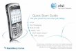 Quick Start Guide - AT&T...Downloadable Fun using AT&T Mall • On the Home screen, scroll to and click on the AT&T Mall icon. • Browse thousands of ring tones from the classics