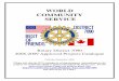 WORLD COMMUNITY SERVICE · E-mail: Irene_shankman@hotmail.ca keithlindberg@sympatico.ca Member: Rotary Club Niagara Falls, Canada Rotary Club Niagara Falls, Canada This project, proposed