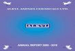 FINANCIAL HIGHLIGHTS OF THE LAST DECADE · ANNUAL REPORT 2009-2010 3 ALKYL AMINES CHEMICALS LIMITED ALKYL Website :  “RESOLVED FURTHER THAT the Board of Directors of …