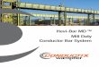 Hevi-Bar MD Mill Duty Conductor Bar System cranes or charging cranes, billet cranes, coil handling equipment,