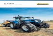 T7 Range - CNH Industrial · The T7 long wheelbase is part of the extended T7 family which means there is a new holland T7 tractor to match all of your specific ... The head turning