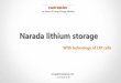 High voltage solution - Tempel Group · 2019-04-02 · Stored Energy Solutions for a Demanding World! Brief introduction Narada lithium cell Narada NLC series cell are made by LFP