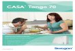 CASA Tango 70 - Swegon · 2020-01-13 · CASA ® Tango 70 SWEGON CASA TANGO 70 SPISKÅPA Fångar upp till 97% av matoset vid låga fl öden. Tango 70 passar i 700 mm höga överskåp