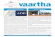 Vaartha Issue 26 12 2016 - VCTPLChemical sectors which are very safety conscious on the ... expected to cover India’s deepest draft ports Visakhapatnam as well. Odisha is known for