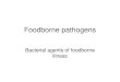 Bacterial agents of foodborne illnessold-biomikro.vscht.cz/vyuka/afm/Foodborne pathogens.pdf · • Foodborne botulism is an example of bacterial food poisoning in its strictest sense:it