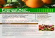 fortunebiotech.comfortunebiotech.com/documents/brochure-FortuneAza.pdfoutdoor ornamentals and agricultural crops such as sugarcane, paddy, cotton and tea. hormone Fortune Aza 30/0EC
