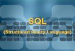 SQL - · PDF file ได้เปลี่ยนชื่อเป็น SQL และเป็นต้นแบบภำษำ SQL ของ ผลิตภณัฑด์ำ้นฐำนขอ้มูล