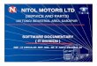 NITOL MOTORS LTD...NITOL MOTORS LTD (SERVICE AND PARTS) 100 TONGI INDUSTRIAL AREA, GARZIPUR SOFTWARE DOCUMENTARY ( IT DIVISION ) REF : IT CIRCULAR_REF_NML_SE_IT_SOFT_23112011_16 INVENTORY
