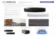Wireless Speaker MusicCast 50 NEW PRODUCT BULLETIN · Yamaha Eco-Products With an advanced energy saving design, this product achieves a low power consumption of not more than two