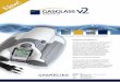 Gasglass Handheld v2 - Correns · Gasglass Handheld v2 The new version of Gasglass Handheld includes an improved sensor design with new optical components. The new sensor allows the