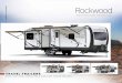 TRAVEL TRAILERS Rockwood...Bs D Weight Bs D Axl Weight Carg Capacity Leng T B) Width W AC I Fre Wat Capacity ga Wat Capacity B Wat Capacity 2104S 4816 560 4197 1744 22’ 4” 96”