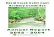 Rapid Creek Catchment Advisory Committee Annual Report … · 2017-01-23 · Rapid Creek Catchment Advisory Committee Annual Report 2002/2004 4 MEMBERSHIP 1. Officer Commanding, Defence
