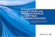 Allianz - Unfair contract terms – insurance contracts · 2019-03-07 · EXTENDING UNFAIR CONTRACT TERMS (UCT) PROTECTIONS TO GENERAL INSURANCE CONTRACTS . 1. ABOUT ALLIANZ AUSTRALIA