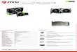 MSI GeForce RTX 2060 GAMING Z 6G Datasheet · 2019-01-14 · MSI Afterburner The ultimate overclocking software with advanced control options and real-time hardware monitor. OC PERFORMANCE