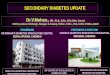 SECONDARY DIABETES UPDATE Dr.V.Mohan., MD., Ph.D., …...Tetracyclines Valproate Didanosine Estrogens Metabolic disorders Hypercalcemia Diabetic ketoacidosis Infections Mumps, Coxsackie,