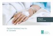 Opioid-Related Harms in Canada...5 Opioid-Related Harms in Canada, December 2018 Key findings • Rates of harm due to opioid poisoning continue to rise across Canada — hospitalizations