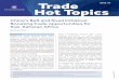 Trade ISSUE 143 Hot Topics · 2017-09-07 · export diversification and economic transformation. Notwithstanding the recent slowdown of China’s economy, Africa retains its geopolitical