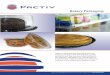 Bakery Packaging - Pactiv€¦ · Pactiv LLC 1900 West Field Court, Lake Forest, IL 60045, USA | Bakery Packaging Pactiv is dedicated to providing you, our valued customer, with the