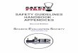 SAFETY GUIDELINES HANDBOOK - APPENDICES 2ndEd appendices.pdf · 2019-12-31 · Safety Guidelines Handbook Second Edition December 20, 2001 Revised January 2007 APPENDIX B GENERAL