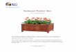 Redwood Planter Box - Bob's Woodworking PlansRedwood Planter Box Plans & Instructions This durable wheelbarrow planter makes a beautiful addition to any landscape. It’s easy to build