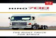 THE RIGHT TRUCK FOR AFRICA - Toyota Tsusho · PDF file Make ZF AS Tronic AMT ZF AS Tronic AMT ZF AS Tronic AMT ZF AS Tronic AMT ZF AS Tronic AMT ZF AS Tronic AMT ... Euro 2 engine