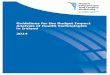 Guidelines for the Budget Impact Analysis of Health Technologies … · 2017-02-15 · Guidelines for the Budget Impact Analysis of Health Technologies in Ireland Health Information