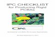 IPC CHECKLIST - EY Training CHECKLIST FOR...A. Purpose of this Document Page 34 B. IPC Reference Standards Page 67 C. IPC Classification Class 1, 2 or 3 Page 89 D. IPC Producibility