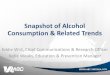 Snapshot of Alcohol Consumption & Related Trends abuse... · Snapshot of Alcohol Consumption & Related Trends Eddie Wirt, Chief Communications & Research Officer ... (at least one