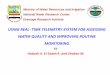 USING REAL -TIME TELEMETRY SYSTEM FOR ASSESSING … · USING REAL -TIME TELEMETRY SYSTEM FOR ASSESSING WATER QUALITY AND IMPROVING ROUTINE MONITORING BY Habash A. El-SadekA. and Shaban