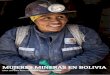 MUJERES MINERAS EN BOLIVIA...Mujer dedicada a pallar, vocablo de origen quechua utilizado en la terminología de la minería tradicional en Bolivia para designar el chancado y selección