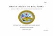 DEPARTMENT OF THE ARMY - GlobalSecurity.org · department of the army fiscal year (fy) 2004 / 2005 biennial budget estimates operation and maintenance, army justification book february