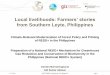 from Southern Leyte, Philippines · 2013-12-12 · from Southern Leyte, Philippines Climate-Relevant Modernization of Forest Policy and Piloting of REDD+ in the Philippines Preparation