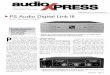 Article prepared for PS Audio Digital ... · outputs and your power amp’s inputs. Otherwise, the playback level will be way too high, and the computer’s in-ternal volume control