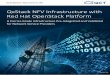 QxStack NFV Infrastructure with Red Hat OpenStack Platform · 2018-05-04 · Red Hat OpenStack Platform Version 10 Red Hat OpenStack Platform director Version 10 Red Hat Ceph Storage