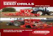 MASCHIO SEED DRILLS · 2016-02-15 · Agitator Disengagement The agitator can be disengaged by removing the pin on the agitator pulley, to prevent seed damage when drilling fine seeds