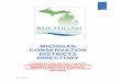 MCD Directory 2020 - Michigan · 2020-02-05 · rev. 1/31/2020 . 2020 michigan conservation districts directory conservation district offices administrators/managers and board members,