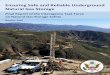 Ensuring Safe and Reliable Underground Natural Gas Storage · 2016-10-18 · Ensuring Safe and Reliable Underground Natural Gas Storage. Executive Summary . On October 23, 2015, the