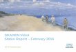 SKAGEN Vekst Status Report February 2016...•January 2016 will be remembered as one of the toughest starts to a year in the history of global equity markets. •In February we have