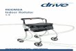 ROOMBA Indoor Rollator - ClaraVitalUser Manual > Indoor Rollator Roomba 5 Safety instructions Use only as a walking device! Use only on even and solid surfaces. Walking device must