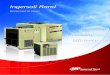 Ingersoll Rand ... 4 Refrigerated Air Dryers Optimise your Choice Control Panel : D12IN-A to D480IN-A • Full feature, multi-function control panel. • Energy saving mode – shuts