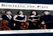 emaking the P The Bach Society Orchestra presentsR With the Parker Quartet…bachsoc/Archives/2015III.pdf · 2019-06-13 · Schoenb erg Concerto for String Quartet and Orchestra Th