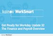 Get Ready for Workday Update 32 The Finance and Payroll ...€¦ · invoice adjustment lines, enabling Workday to populate line information for you. •Workday will also update your