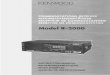 Kenwood - R-2000 User Manual€¦ · O F.Lock switch protects against accidental frequency shift that might occur if the tuning knob were accidentally bumped. TEN MEMORIES STORE FREQUENCY,