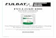 FULLOAD 1000 - FULBAT | Motorcycle battery702-000437-01-R FULLOAD 1000 BATTERY CHARGER For lead-acid batteries User Manual and Guide to professional battery charging for Starter and