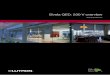 Sivoia QED 230 V overview - Lutron · PDF file 2012-12-20 · Sivoia QED ® 230 V overview ... The Sivoia QED curtain track system has a slim proﬁle, ultra-quiet performance, and